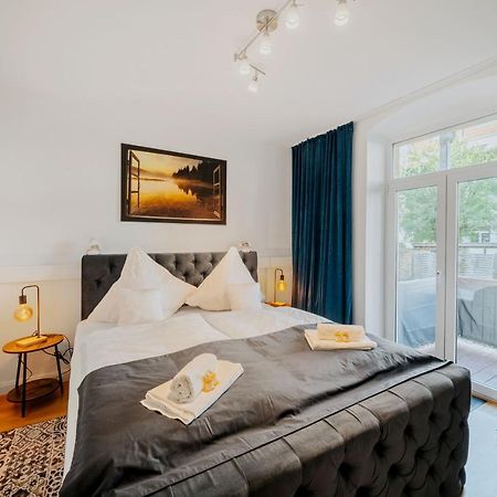 Blissplace 3 Zi Premium Apartment Nahe Getec Arena Mit Kingsize Betten Und Balkon Magdeburg Ngoại thất bức ảnh